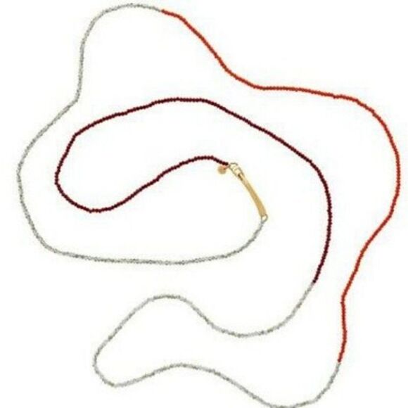 India Hicks Eclipse Necklace - Flamingo NWT - Picture 1 of 6